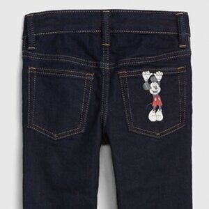 Baby Gap Disney Mickey Mouse Slim Jeans with Stretch - 3 Years